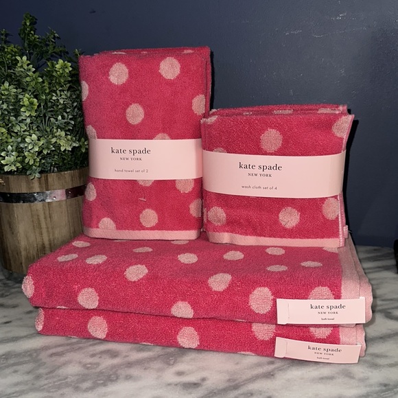 Kate spade bath towel set - Picture 3 of 4